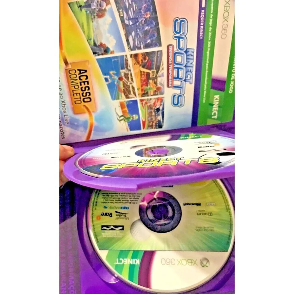 Games Xbox 360 Kinect Sport Ultimate Collection Segunda Temporada Brazil 2 DISC